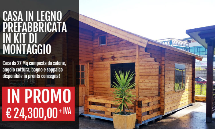 Casa in legno prefabbricata in Kit di montaggio